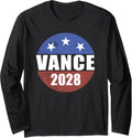 President Vance 2028 J.D. Vance '28 Vote Vance 2028 Long Sleeve Apparel | Best Seller Pick