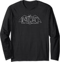 Beware the Batman Black White Logo Long Sleeve Long Sleeve T Shirt Viral TikTok Find Hot Right Now