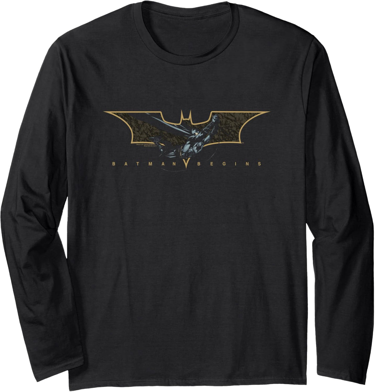 Batman Begins Coming Through Long Sleeve Long Sleeve T Shirt Comfort Fit Best Seller Look