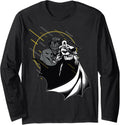 DC Comics Batman And Joker Circle Portrait Long Sleeve Long Sleeve T Shirt Streetwear Style US Top Pick