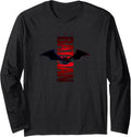 The Batman Vertical Text Bat Logo Long Sleeve Long Sleeve T Shirt Viral TikTok Find Everyday Wear