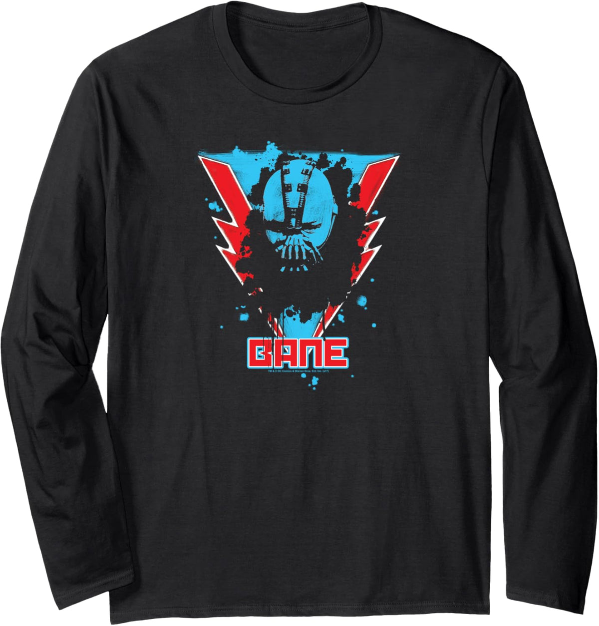 Batman Dark Knight Rises Bane Lightning Longsleeve T Shirt Long Sleeve Long Sleeve T Shirt Premium Print Best Seller Loo