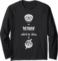 The Flash Batman Multiverse Lightning Glitch Hero Badges Long Sleeve Long Sleeve T Shirt Streetwear Style Everyday Wear