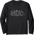 Beware the Batman Black White Bat Logo Long Sleeve Long Sleeve T Shirt Viral TikTok Find US Top Pick
