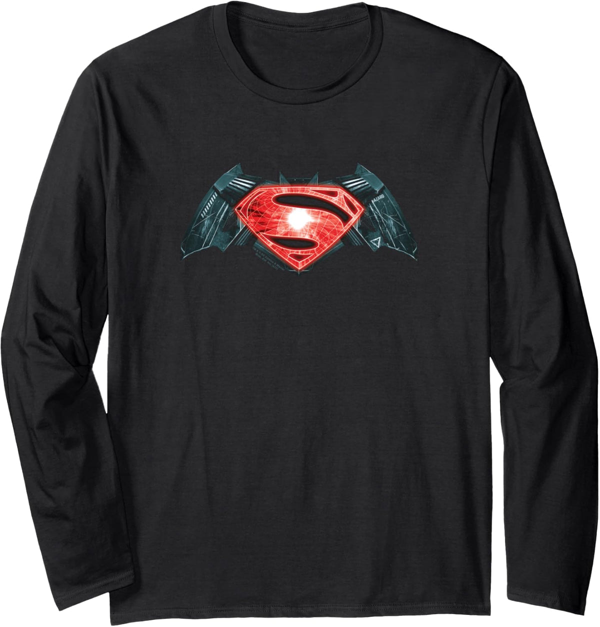 Batman v Superman Industrial Logo Long Sleeve Long Sleeve T Shirt High Search Demand Everyday Wear