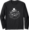 WB100 DC Comics Batman Dark Knight Line Art Portrait Long Sleeve Long Sleeve T Shirt Comfort Fit Fan Favorite