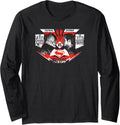Batman v Superman Ultimate Face Off Long Sleeve Long Sleeve T Shirt Streetwear Style Hot Right Now