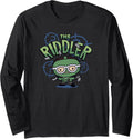 The Batman The Riddler Chibi Character Logo Long Sleeve Long Sleeve T Shirt Streetwear Style US Top Pick