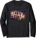 Batman Arkham City Vote Dent Campaign Distressed Sign Long Sleeve Long Sleeve T Shirt High Search Demand Everyday Wear