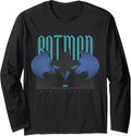 Batman Iconic Mask and Symbol Design Long Sleeve Long Sleeve T Shirt Viral TikTok Find Hot Right Now