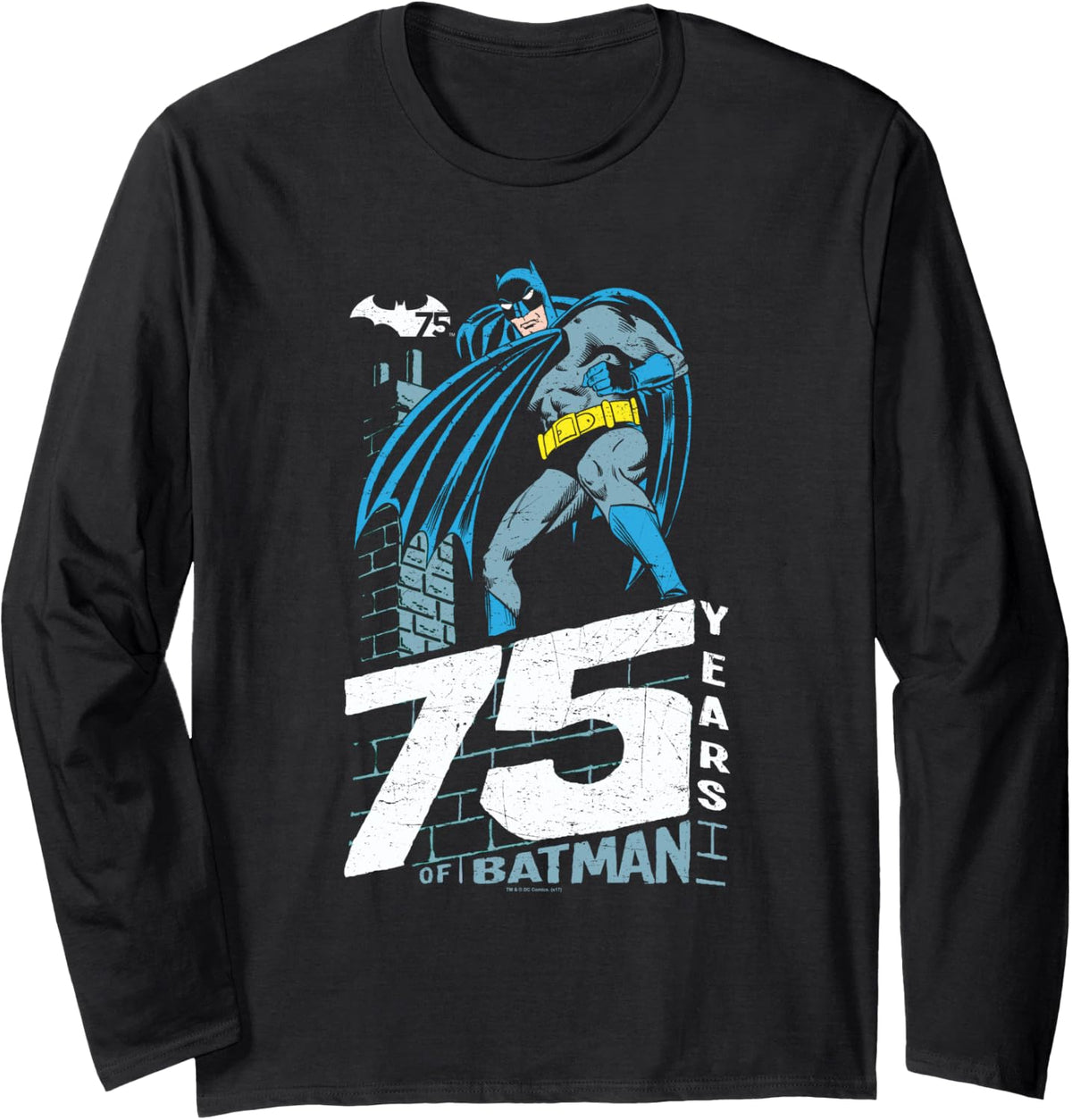 Batman 75 Rooftop Long Sleeve Long Sleeve T Shirt Viral TikTok Find Fan Favorite