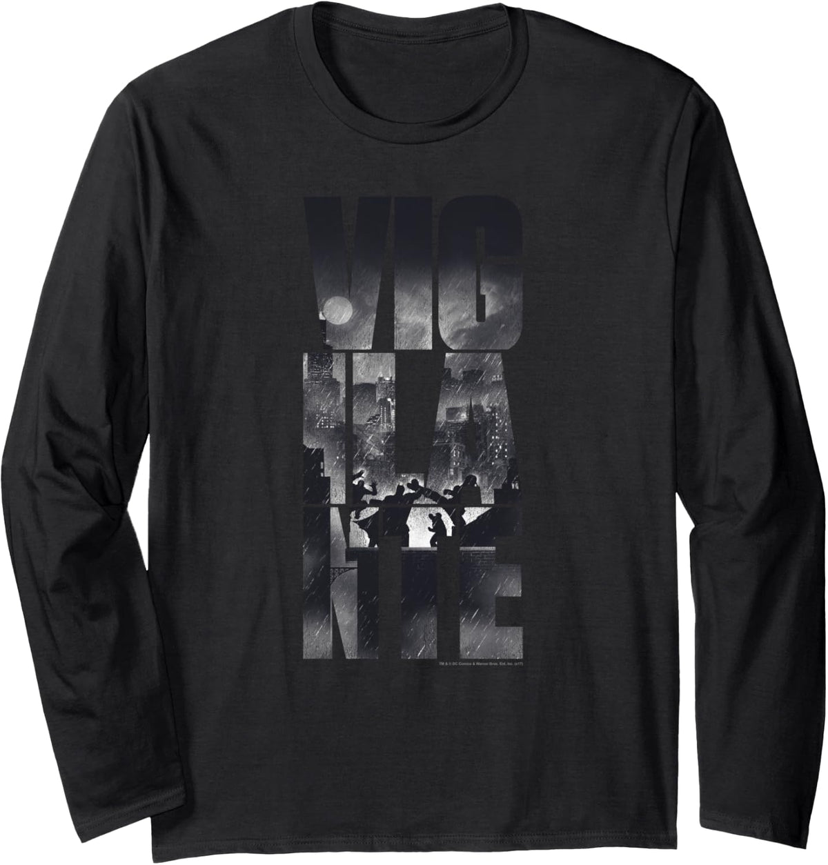 Batman v Superman Rainy Vigilante Long Sleeve Long Sleeve T Shirt Trending US Fan Favorite