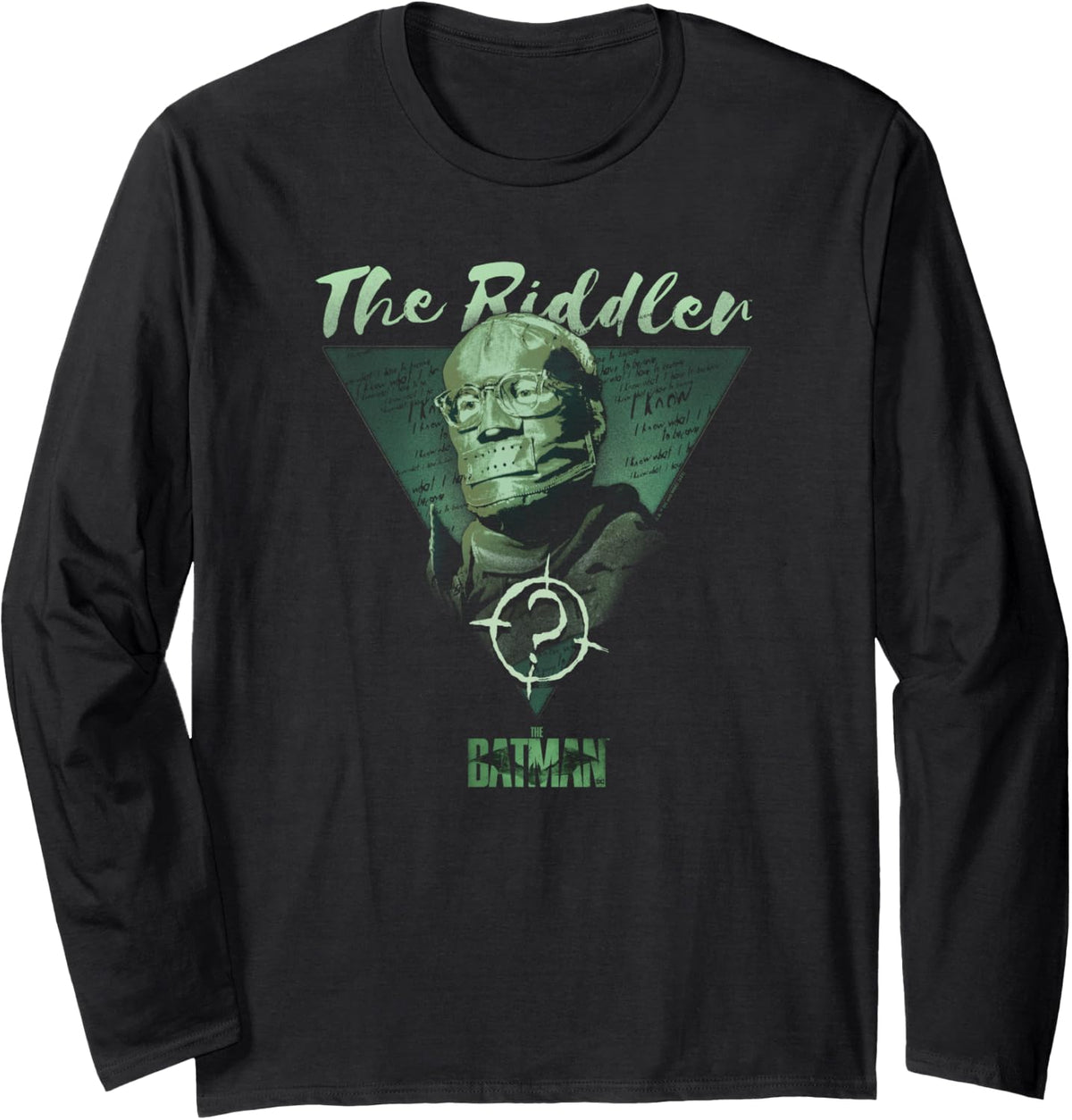 The Batman The Riddler Photo Text Graphic Long Sleeve Long Sleeve T Shirt Viral TikTok Find US Top Pick
