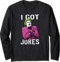 Batman Classic TV Series Joker Got Jokes Long Sleeve Long Sleeve T Shirt Trending US Fan Favorite