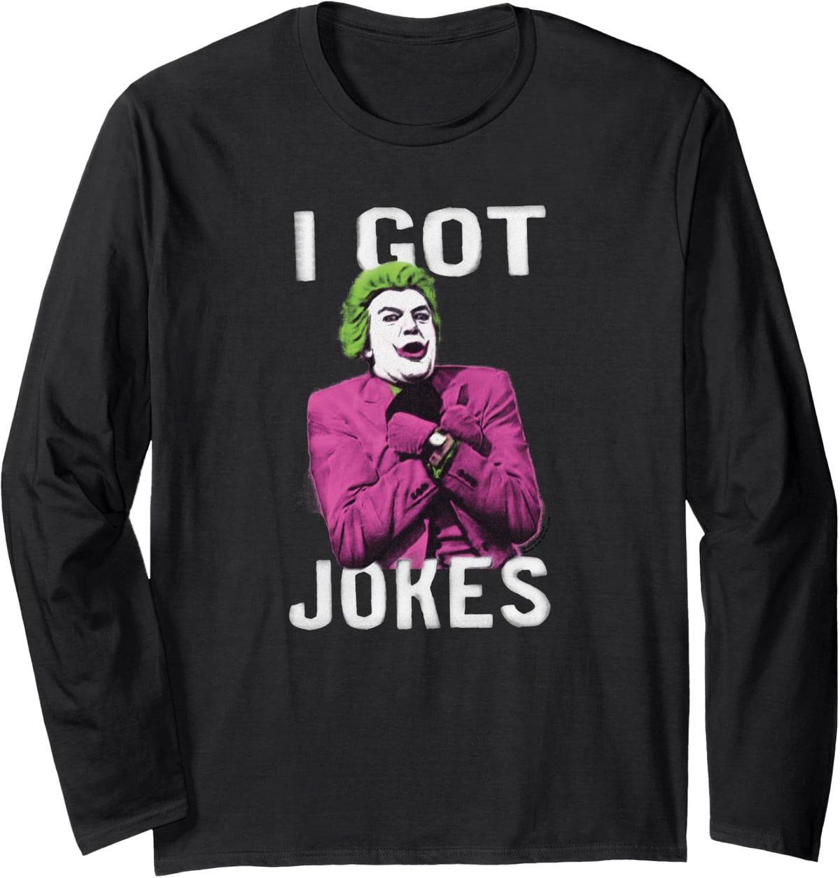 Batman Classic TV Series Joker Got Jokes Long Sleeve Long Sleeve T Shirt Trending US Fan Favorite