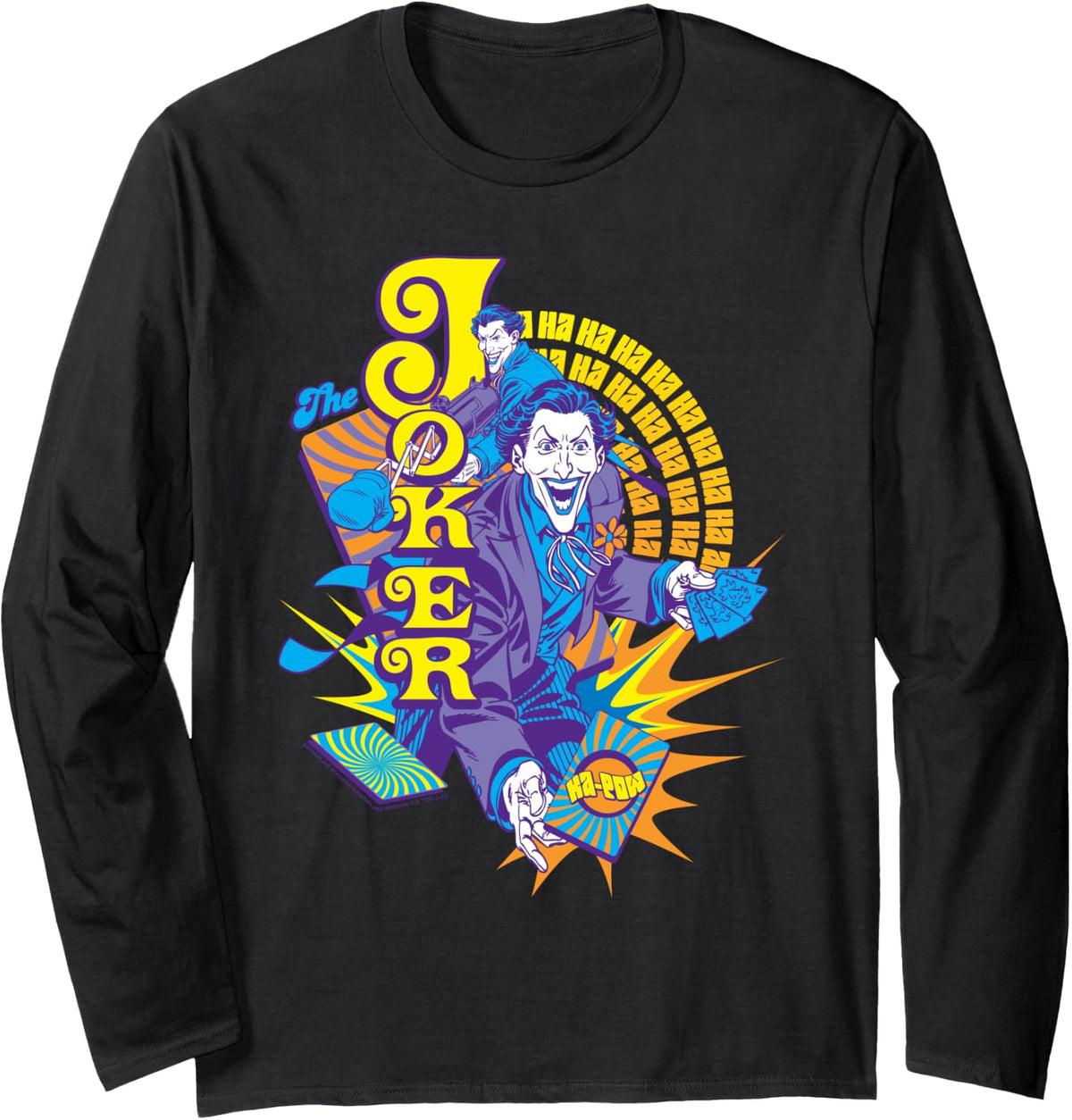 Batman The Joker Ka Pow Long Sleeve Long Sleeve T Shirt Viral TikTok Find US Top Pick