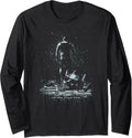 Batman Dark Knight Rises Bane Rain Poster Long Sleeve Long Sleeve T Shirt Comfort Fit Everyday Wear