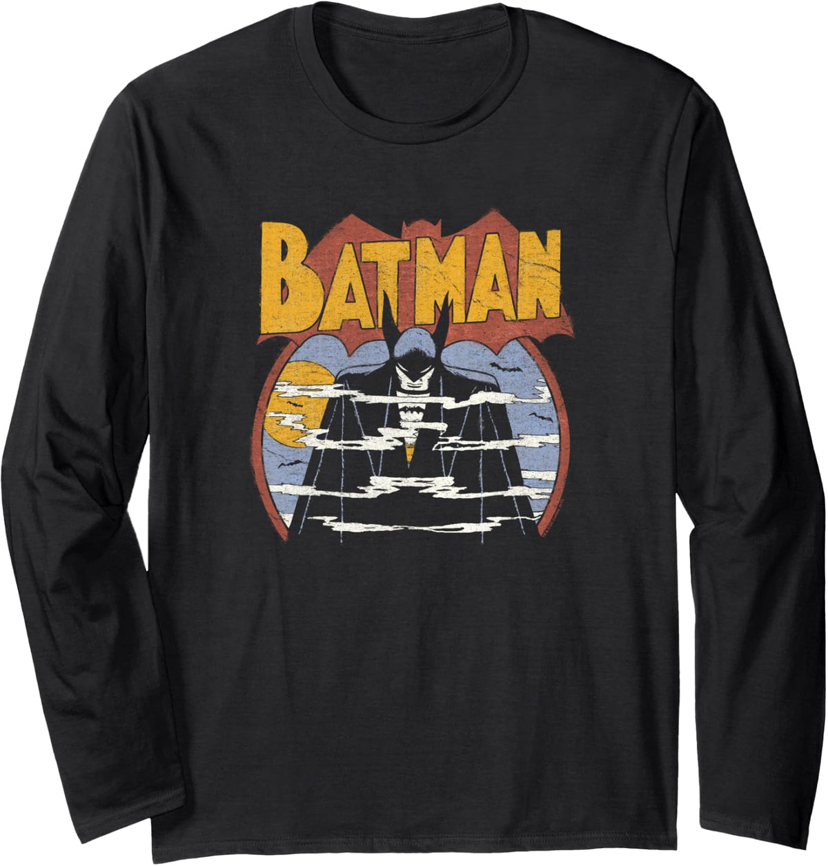 Batman Foggy Long Sleeve Long Sleeve T Shirt High Search Demand Best Seller Look