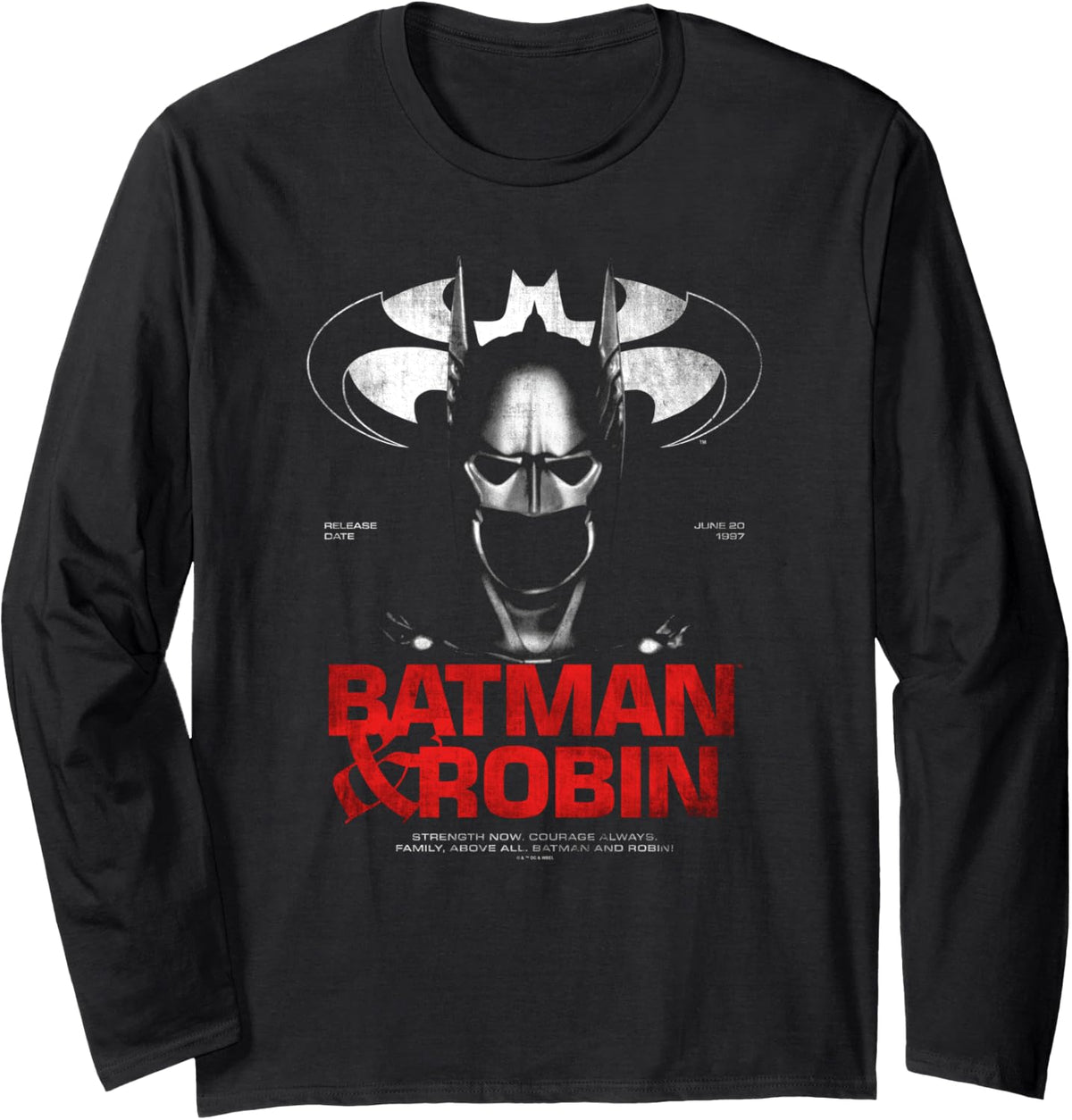 Batman And Robin Cowl 85th Anniversary Long Sleeve Long Sleeve T Shirt Viral TikTok Find Everyday Wear