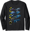 Batman 80 Years Batmobiles Long Sleeve Long Sleeve T Shirt Streetwear Style US Top Pick