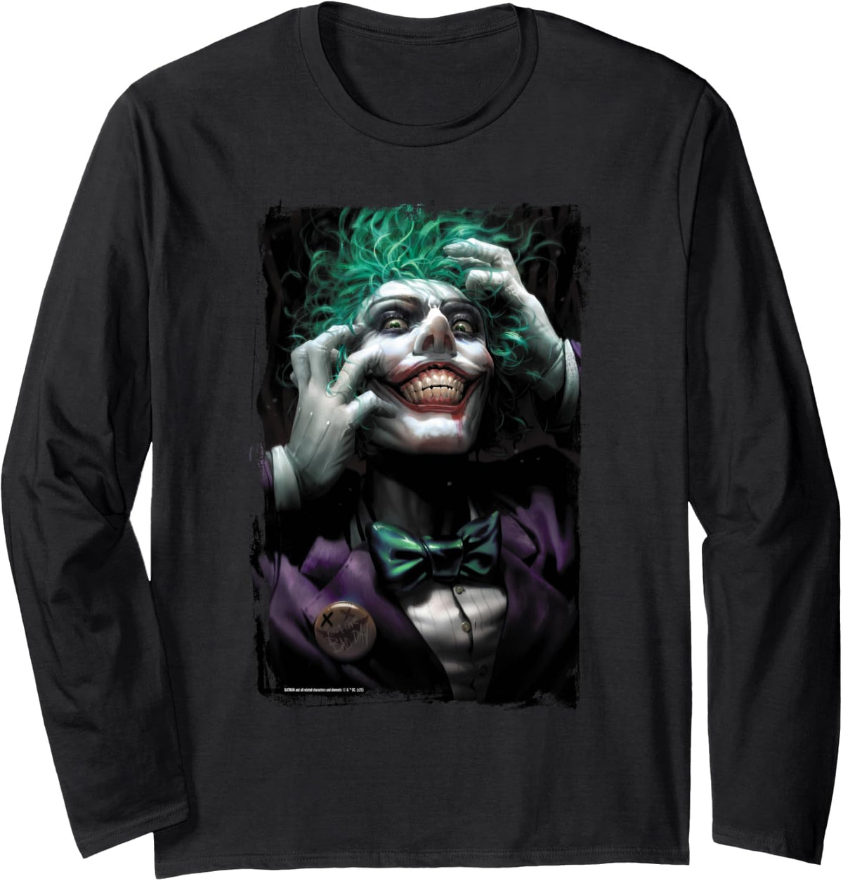 Batman Halloween Joker Dceased Madness Long Sleeve Long Sleeve T Shirt High Search Demand Everyday Wear