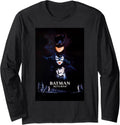 Batman Returns Batman Catwoman Penguin Poster Long Sleeve Long Sleeve T Shirt High Search Demand Everyday Wear
