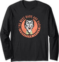Batman Father s Day Joker The Best Dads are Bad Long Sleeve Long Sleeve T Shirt Premium Print US Top Pick