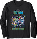 DC Comics Batman Here Comes Trouble Villain Team Group Shot Long Sleeve Long Sleeve T Shirt Trending US Best Seller Look