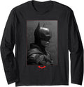 The Batman Worn Portrait Long Sleeve Long Sleeve T Shirt Trending US Best Seller Look
