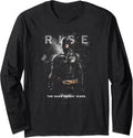 Batman Dark Knight Rises Batman Rise Long Sleeve Long Sleeve T Shirt Streetwear Style US Top Pick