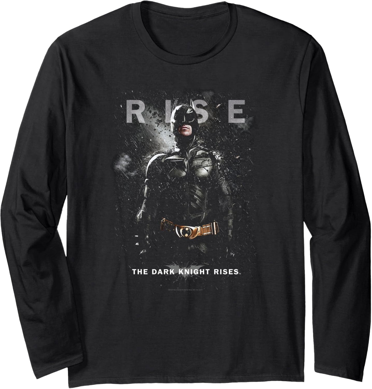 The Dark Knight Batman Rise Long Sleeve Long Sleeve T Shirt Comfort Fit Hot Right Now