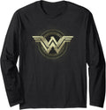 Batman v Superman Wonder Woman Ancient Emblems Long Sleeve Long Sleeve T Shirt Streetwear Style Gift Ready