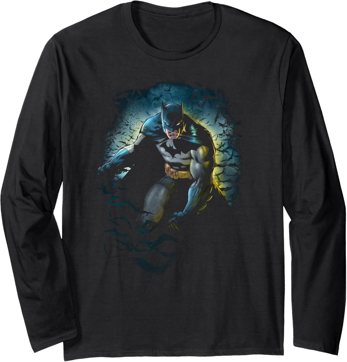 Batman Bat Cave Longsleeve T Shirt Long Sleeve Long Sleeve T Shirt High Search Demand Best Seller Look