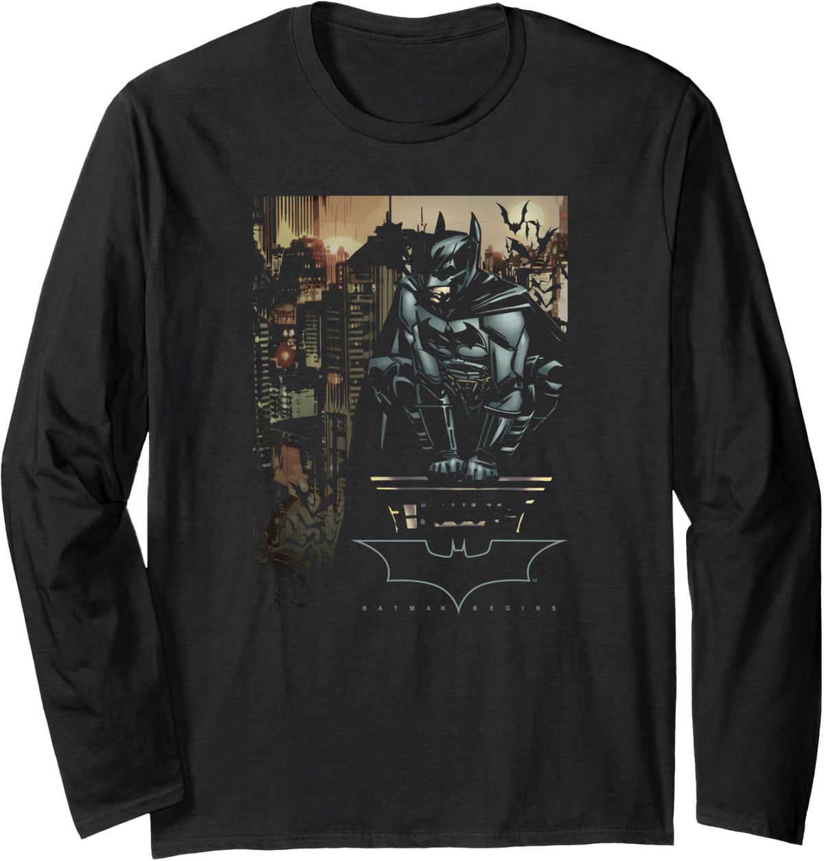 Batman Begins Waiting Longsleeve T Shirt Long Sleeve Long Sleeve T Shirt Trending US Fan Favorite