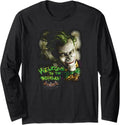 Batman Arkham Asylum Joker Madhouse Longsleeve T Shirt Long Sleeve Long Sleeve T Shirt Trending US Hot Right Now