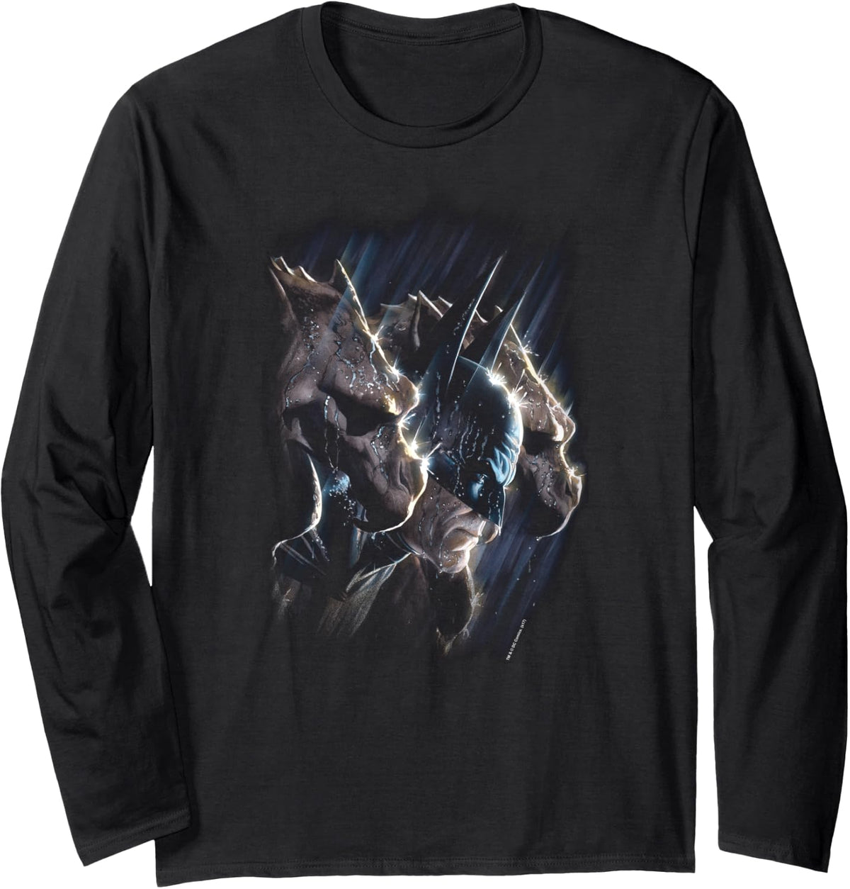 Batman Gargoyles Longsleeve T Shirt Long Sleeve Long Sleeve T Shirt Comfort Fit Hot Right Now