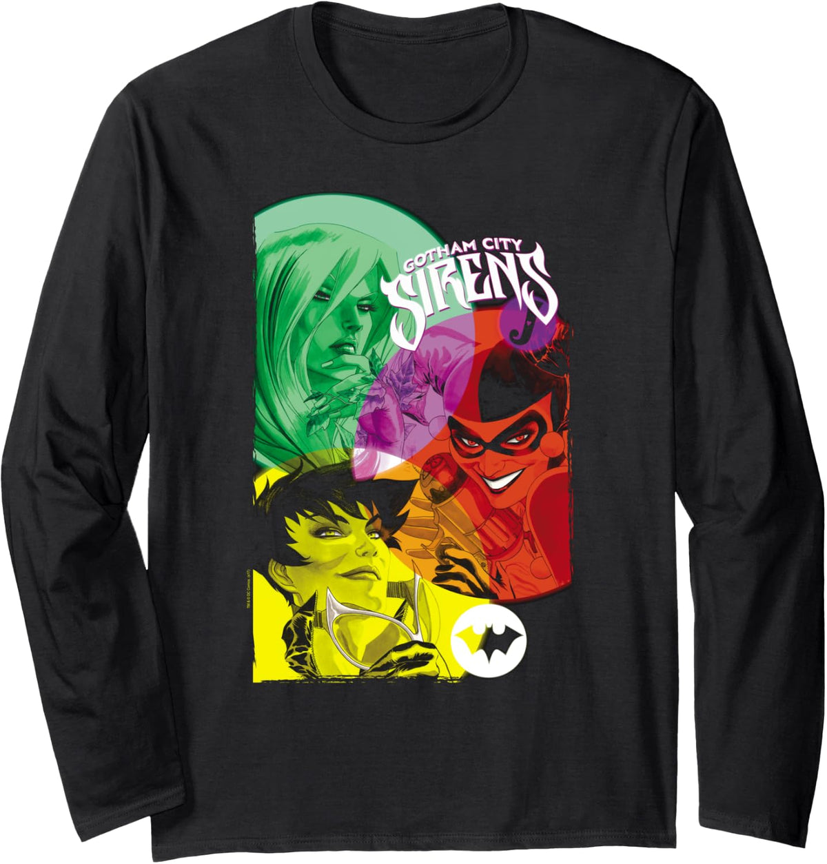 Batman Gotham Sirens Longsleeve T Shirt Long Sleeve Long Sleeve T Shirt Viral TikTok Find US Top Pick