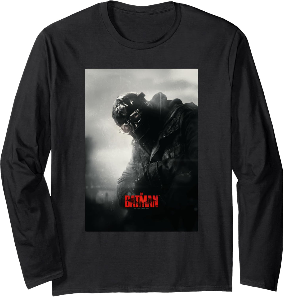 The Batman Riddler Real Photo Poster Long Sleeve Long Sleeve T Shirt Premium Print Fan Favorite