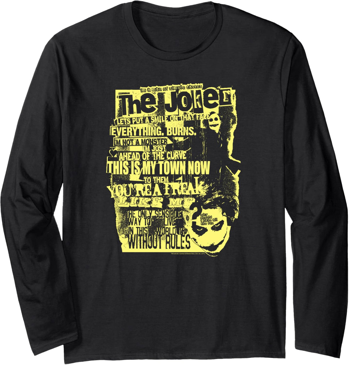 Batman Dark Knight Quote Me On It Longsleeve T Shirt Long Sleeve Long Sleeve T Shirt Trending US US Top Pick
