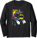 Batman Bat Racing Longsleeve T Shirt Long Sleeve Long Sleeve T Shirt Comfort Fit US Top Pick