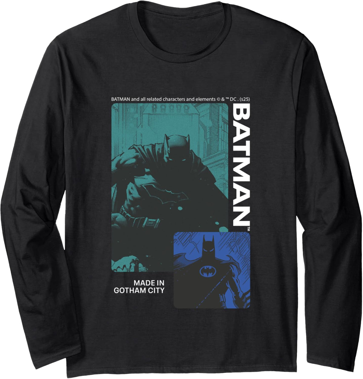 Batman Gotham City Heroic Night Watch Long Sleeve Long Sleeve T Shirt Viral TikTok Find Gift Ready
