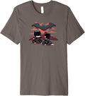 The Batman Catwoman And Batman Chibi Motorcycles Logo Premium Apparel Viral TikTok Find Fan Favorite