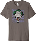 Batman The Joker Dastardly Merriment Premium Apparel Streetwear Style Everyday Wear