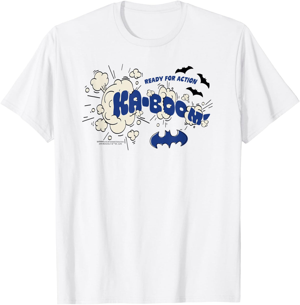 Amazon Essentials DC Comics Batman Comic Kaboom Ready for Action Apparel Streetwear Style Hot Right Now