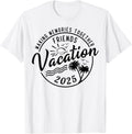 Group Trip Friends Vacation 2025 Making Memories Together Girls Shirt 2