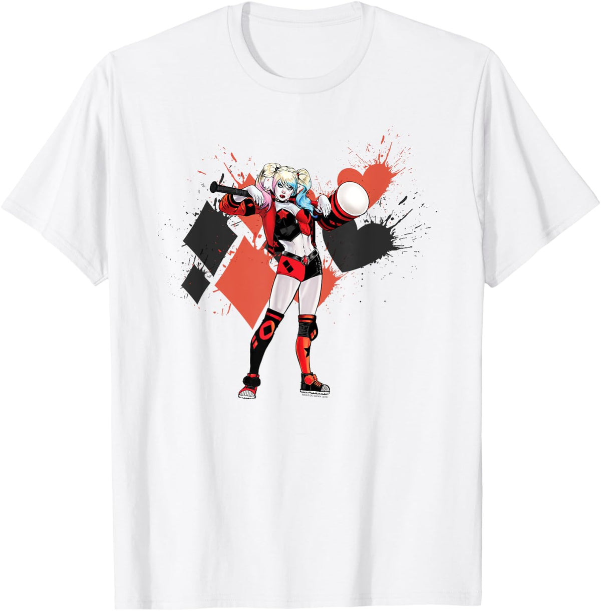 Batman Harley Quinn Diamonds and Hearts Apparel Viral TikTok Find Best Seller Look