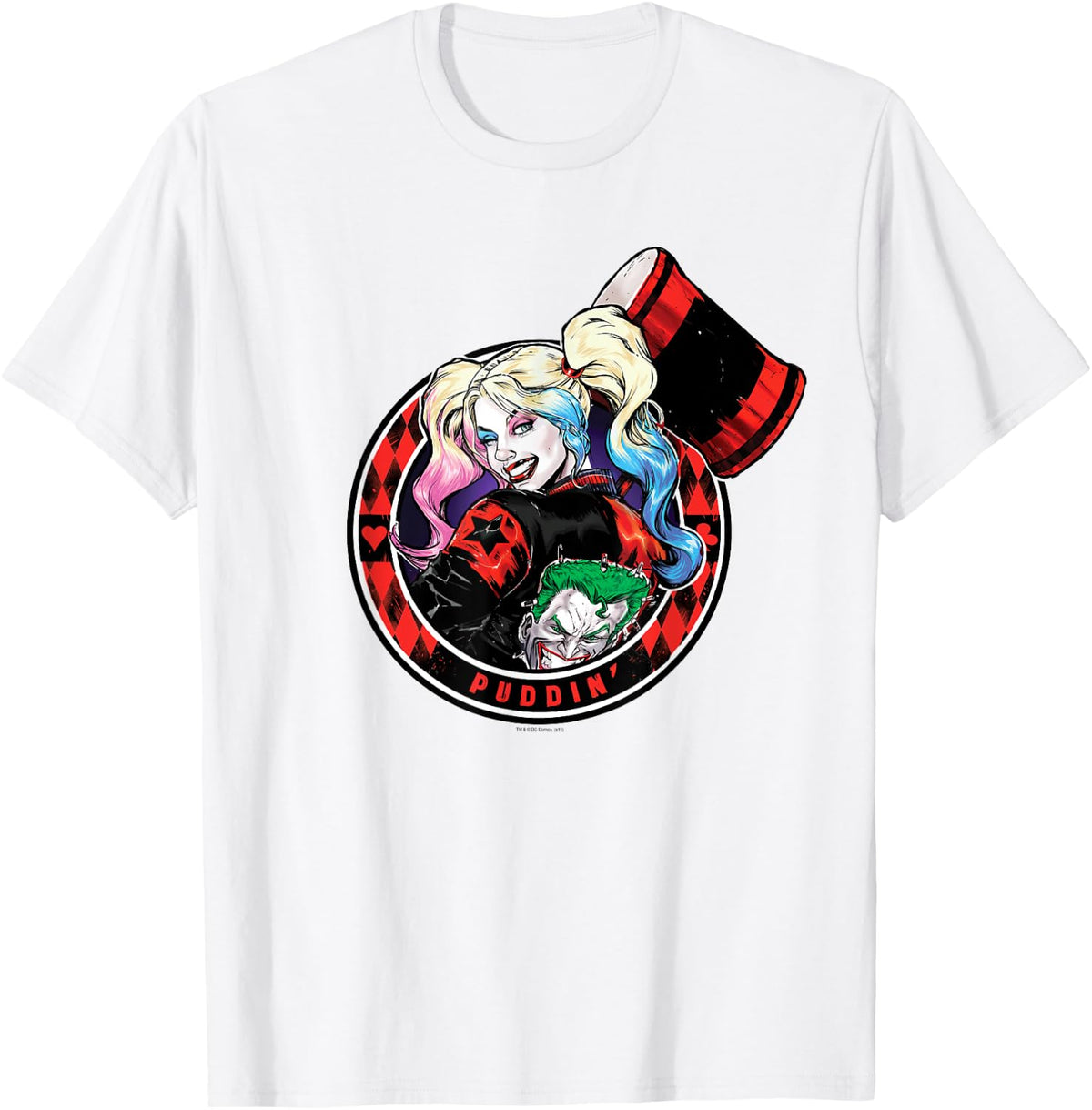 Harley Quinn Puddin Apparel Premium Print US Top Pick