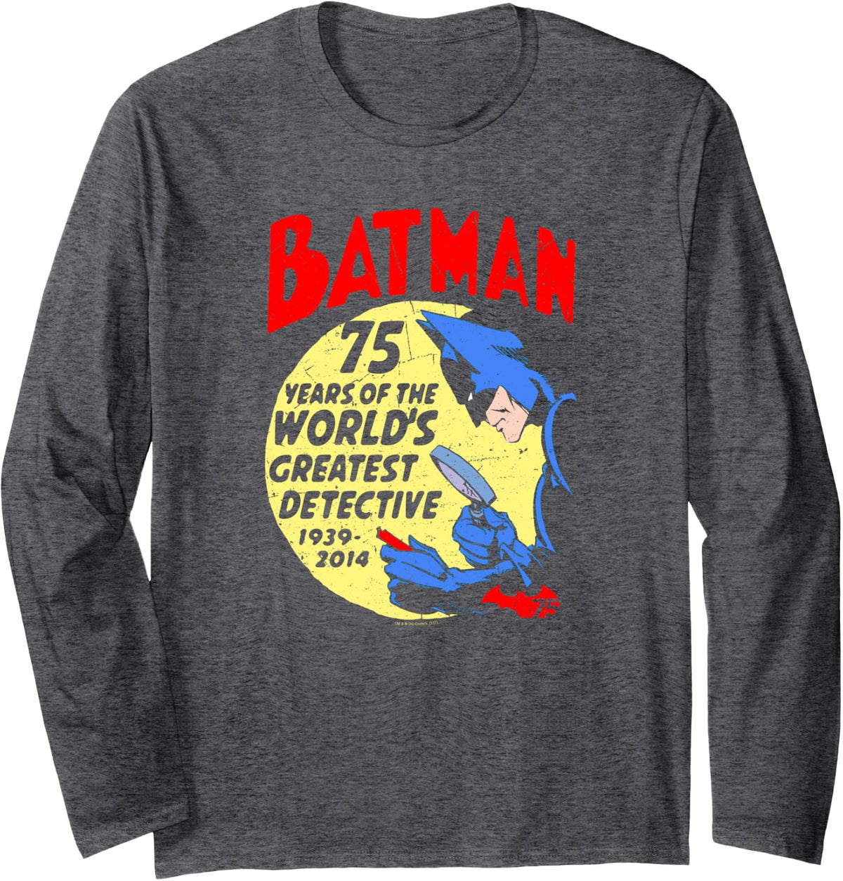 Batman Detective 75 Longsleeve T Shirt Long Sleeve Long Sleeve T Shirt Streetwear Style Gift Ready