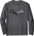 Batman Arkham City Logo Longsleeve T Shirt Long Sleeve Long Sleeve T Shirt Comfort Fit Hot Right Now