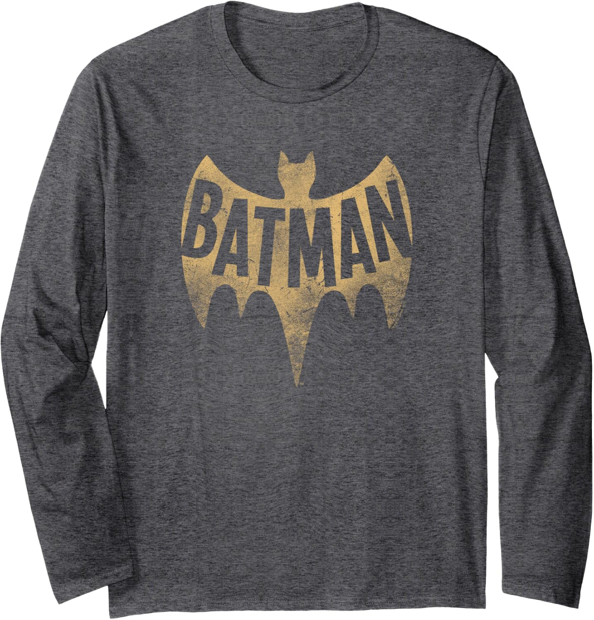 Batman Classic TV Series Vintage Logo Long Sleeve Long Sleeve T Shirt Trending US Everyday Wear